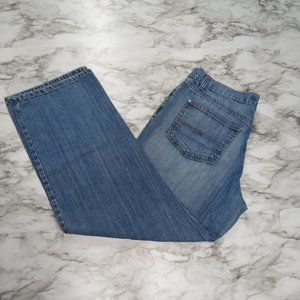 Calvin Klein Size 34 x 28 Straight Leg Medium Wash Jean